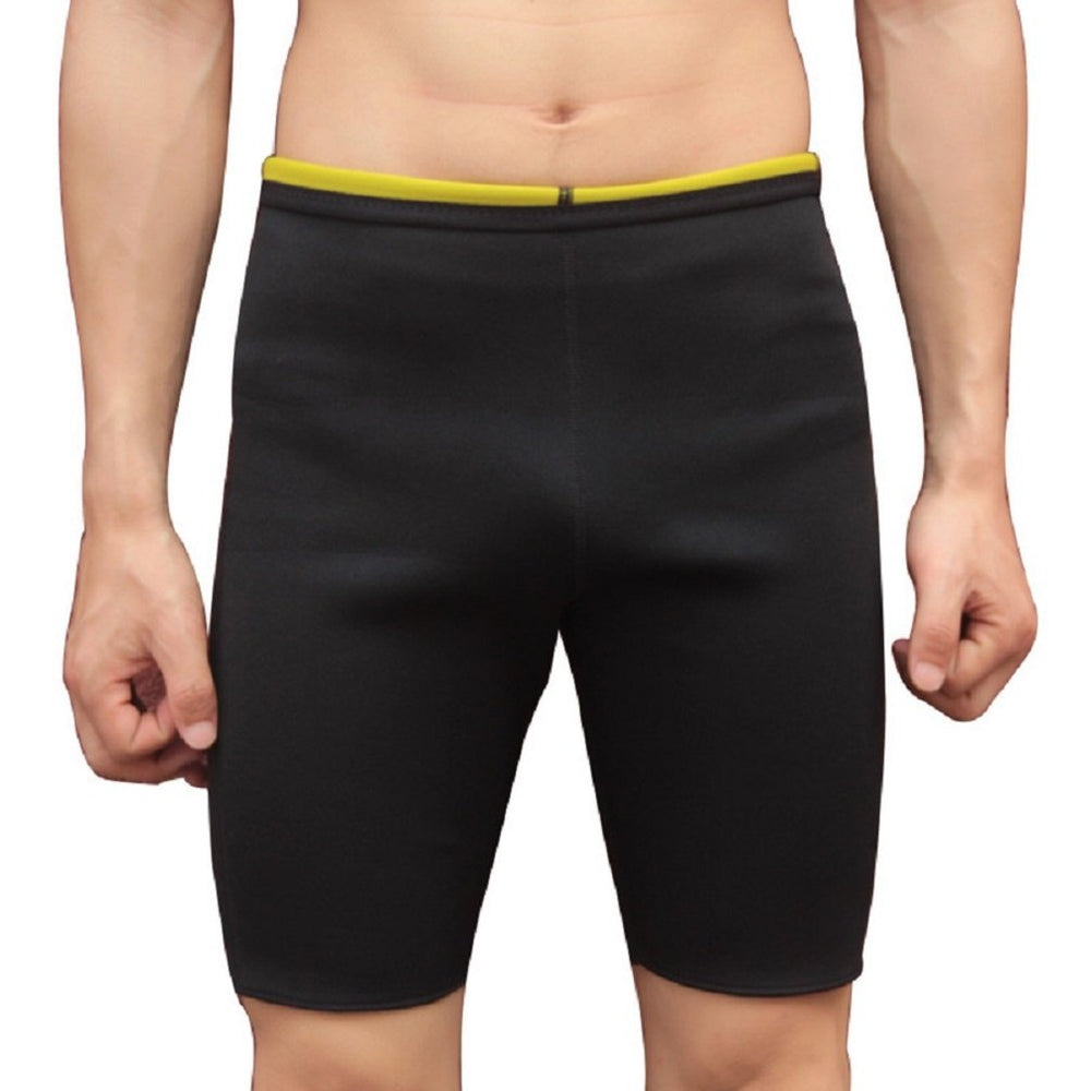 Mens Hot Sweat Thermo Shorts, Neoprene Body Shaper, Comfortable Slimming Shapewear, Thighs Fat Burner, Workout Sauna Pants for Weight Loss