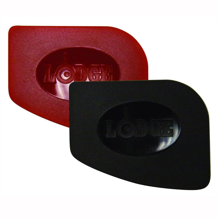 SCRAPERPK Durable Pan Scrapers, Red and Black, 2-Pack