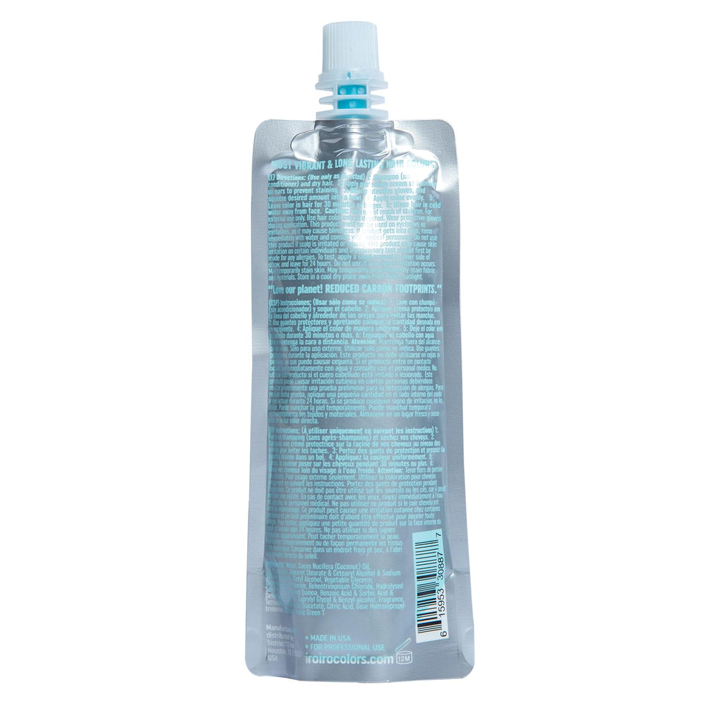 IROIRO Premium Natural Semi-Permanent Hair Color 115 Iro Emerald Green (4oz)