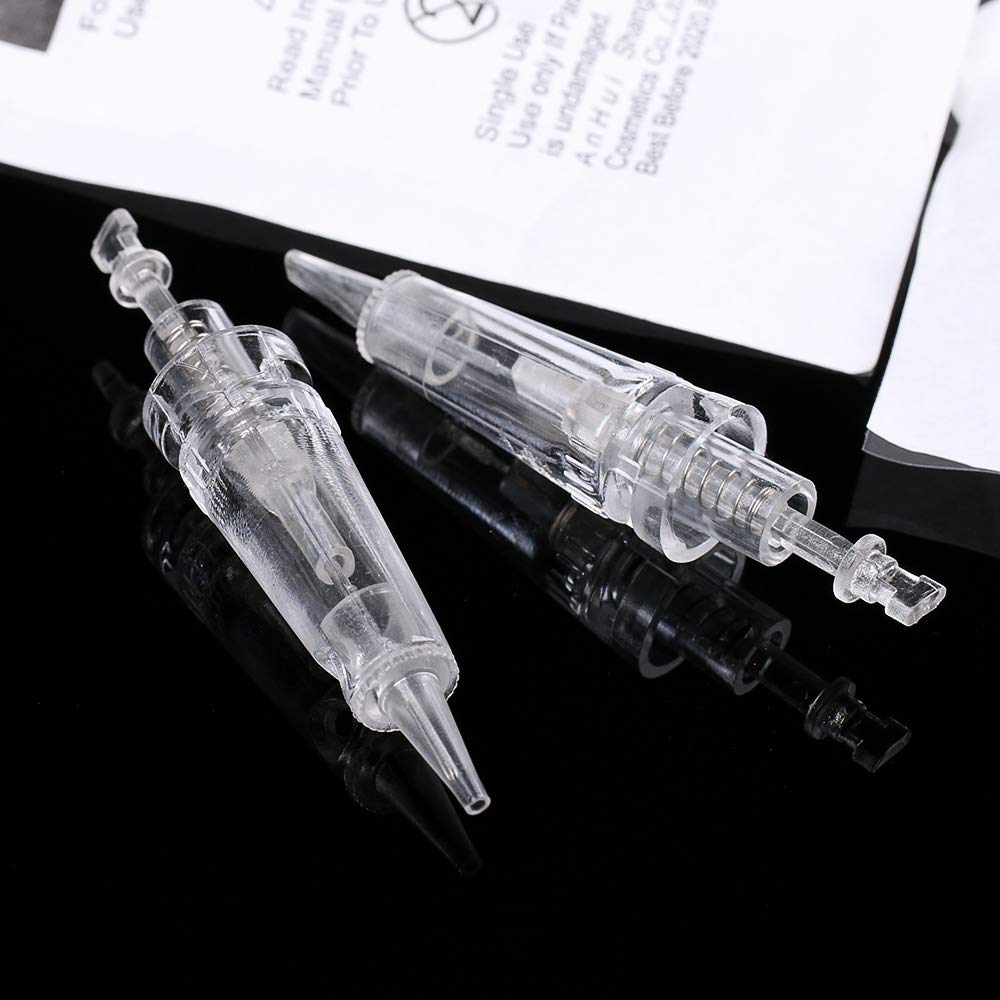 Makeup Needles Permanent 3R/3P Tattoo Machine Pen Cartridge Needle for Eyebrow Eyeliner Lip 10pcs/Set (EN40-3R)