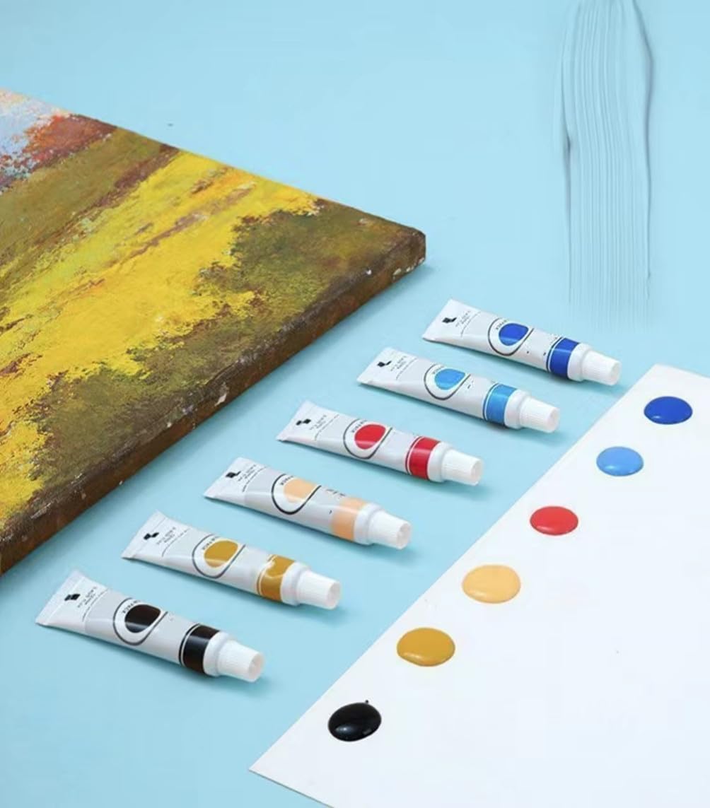 DIY Oil Painting Paint by Number Kit for Kids Adults Beginner 16x20 inch - Mother Holding Child, Drawing with Brushes Christmas Decor Decorations Gifts (without Frame)