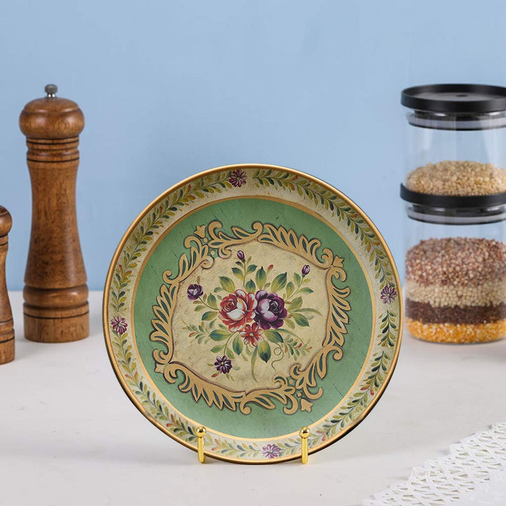 Plate Stands for Display - Plate Holder Display Stand Table Easel Picture Frame Stand Display Photo|Decorative Plate |Dish | Tabletop Art-6inch-Gold