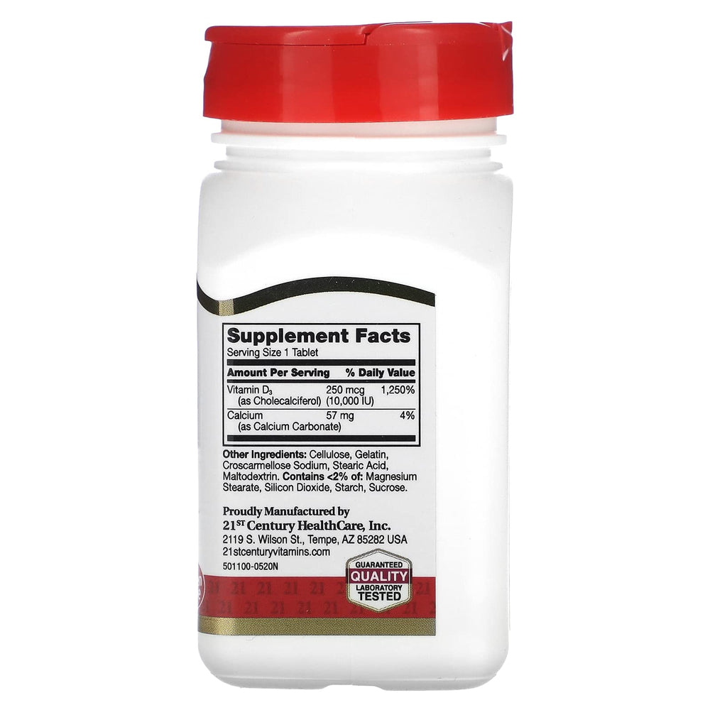 D3 10, 000 Iu Tablets, 110 Count (27504)