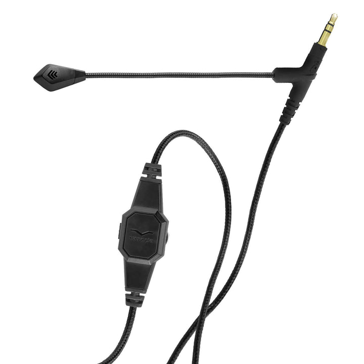 BoomPro Microphone Detachable Flexible Boom Microphone for Headphones