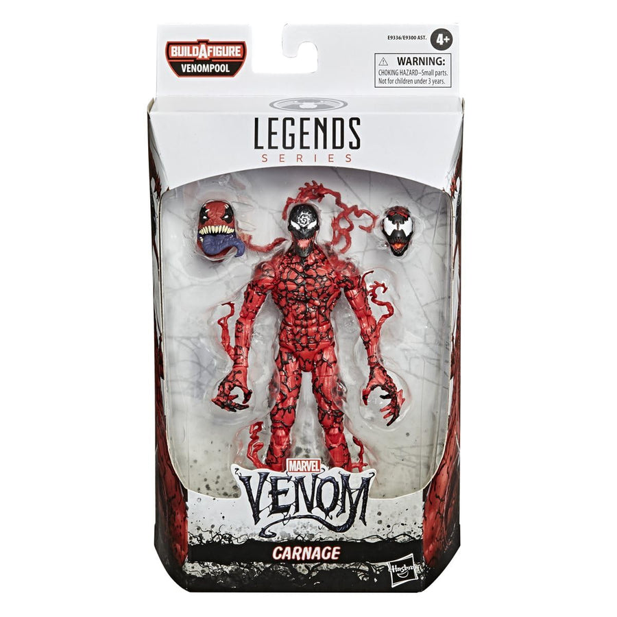 Hasbro Legends Series Venom 6-inch Collectible Action Figure Toy Carnage, Premium Design and 1 Accessory