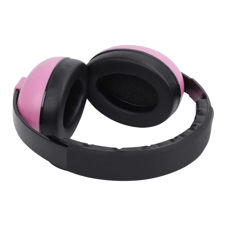 Baby Hearing Protection Safety Earmuffs Noise Reduction Adjustable 0-36Months (Pink)