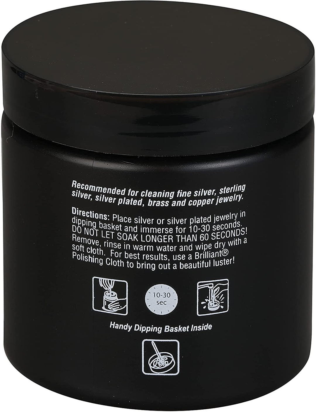Silver Dip Cleaner, Black 8 Oz