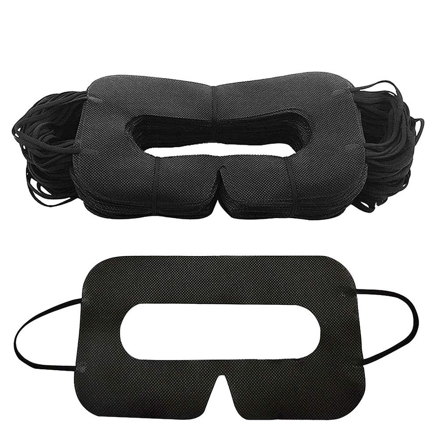 Disposable VR Mask 100PCS Universal Eye Cover Mask for VR, Sanitary VR Mask Cover, VR Eye Mask Rift, VR Eye Cover Pad, Black