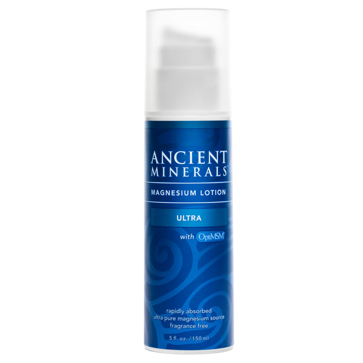 Magnesium Lotion Ultra with MSM pure genuine Zechstein magnesium lotion for topical application (5oz)
