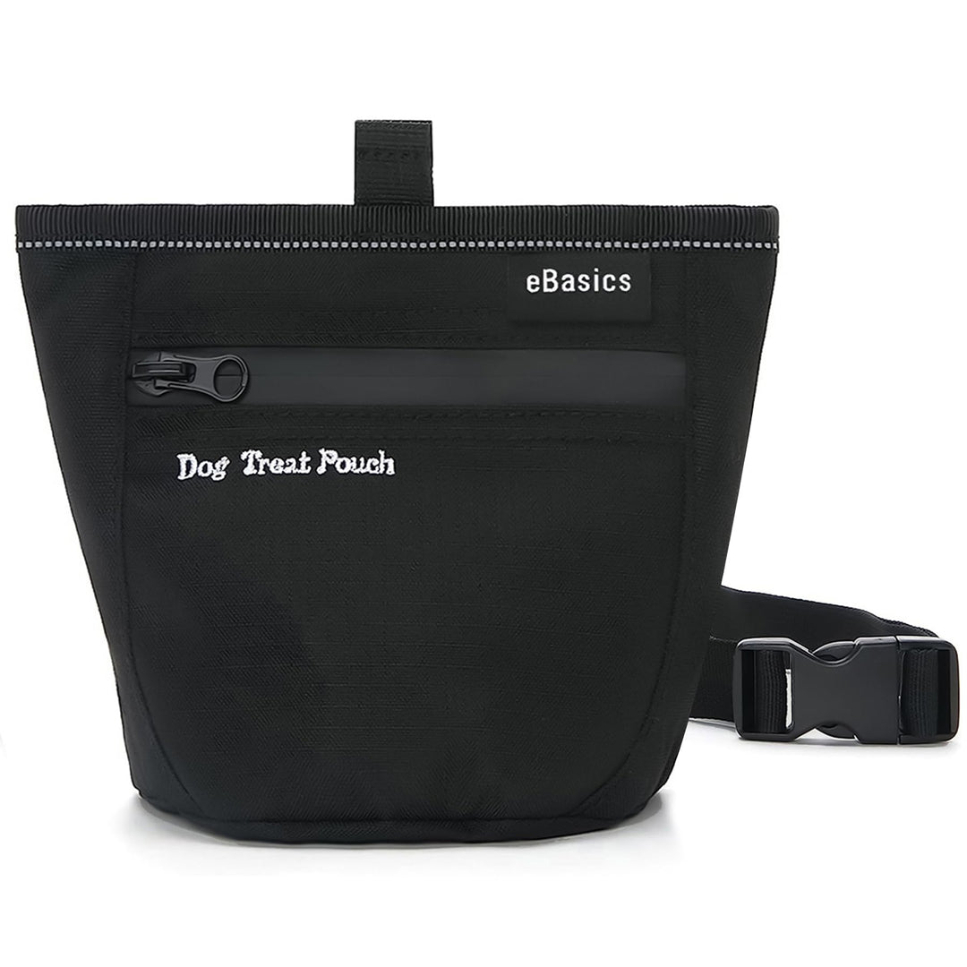 Dog Treat Pouch for Training Doggie Puppy Snack Reward Pouch Bait Bag Pet Treat Carrier Holder with Clip Waist Belt Magnetic Opening
