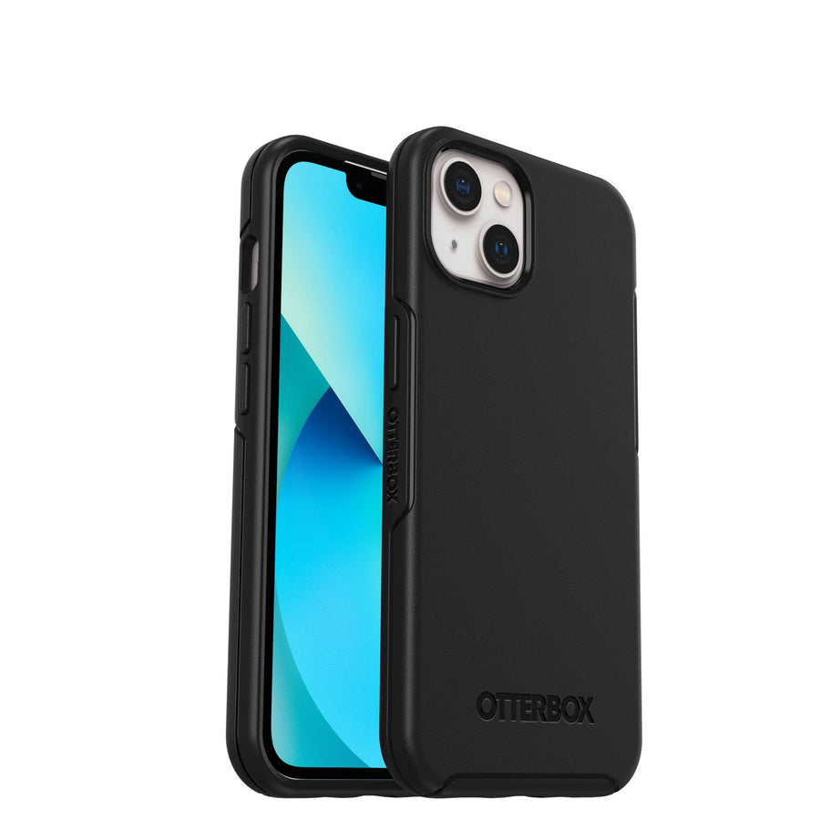 iPhone 13 (ONLY) Symmetry Series Case - Black, Ultra-Sleek, Wireless Charging Compatible, Raised Edges Protect Camera & Screen