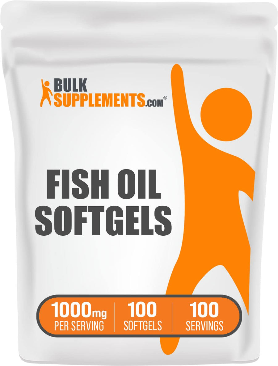 .com Fish Oil 1000mg Softgels - Fish Oil Supplement - Fish Oil Omega 3 Supplement - Fish Oil Pills - 1 Fish Oil Softgels per Serving (1000mg) - 100-Day Supply (100 Softgels)