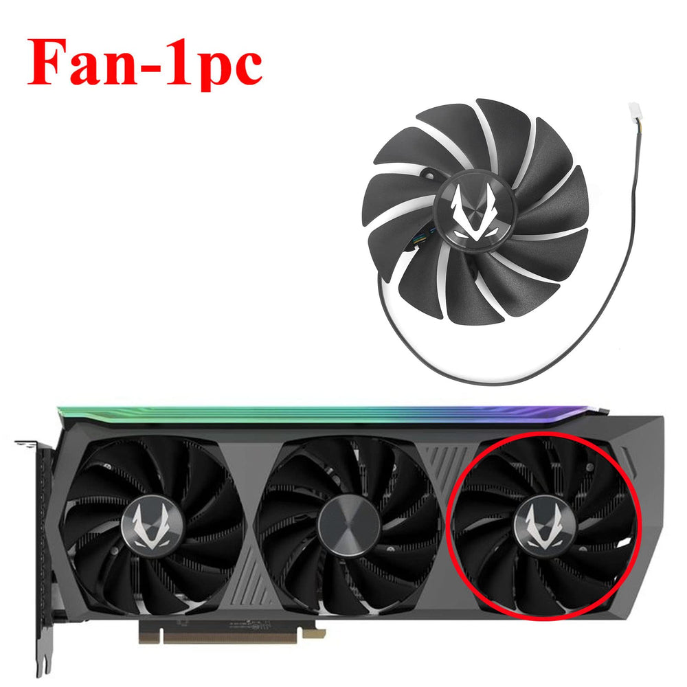 88mm GA92S2U RTX3070 RTX3080 Graphics Card Fan for Zotac RTX 3070 3080 Ti AMP Holo Video Card Cooler (Fan-C)