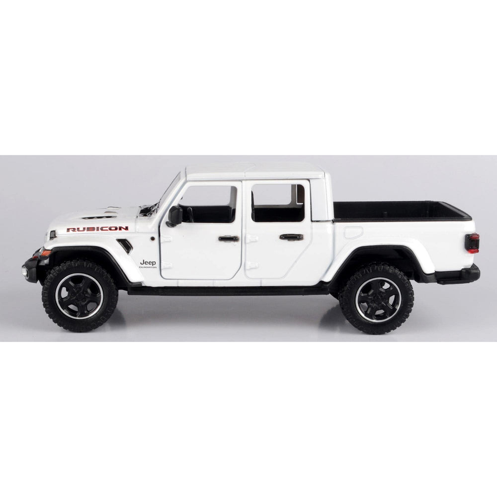 2021 Gladiator Rubicon (Closed Top) Pickup Truck White 1/24-1/27 Diecast Model Car 79368