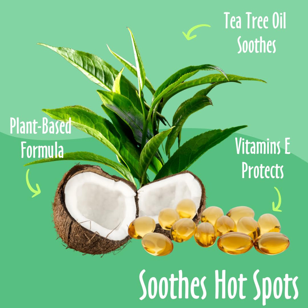 , Hot Spot Relief Pet Shampoo - Tea Tree Oil Hot Spot Treatment for Dogs, Best Dog Shampoo for Itching & Skin Conditions, Made in USA, Cruelty Free Itch Relief for Dogs - 16 Oz (1 Pack)