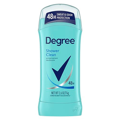 Original Antiperspirant Deodorant Shower Clean Pack of 6 48-Hour Sweat & Odor Protection Antiperspirant for Women 2.6 oz