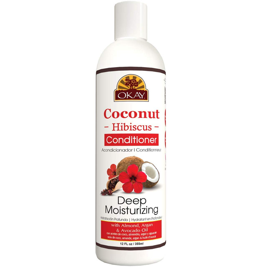 Coconut Conditioner Hibiscus 12 Ounce