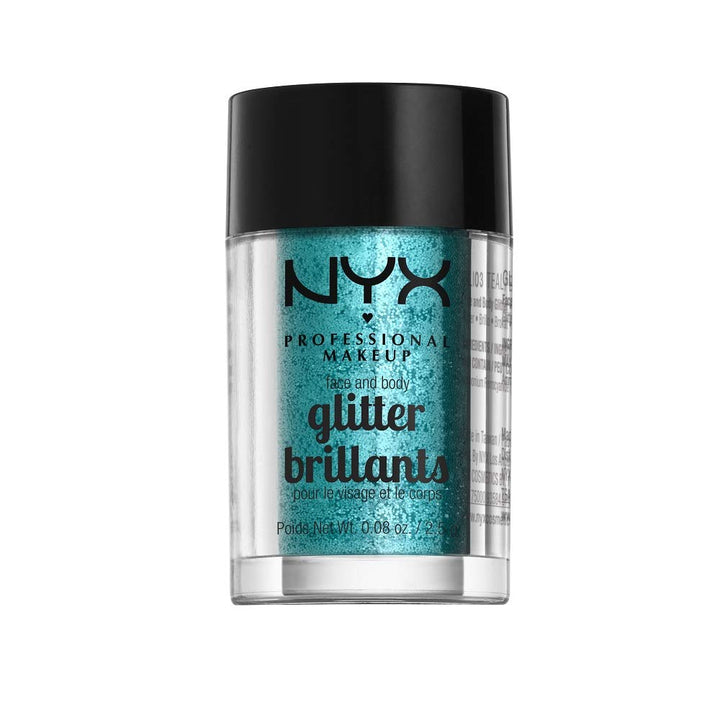 PROFESSIONAL MAKEUP Face & Body Glitter, Teal