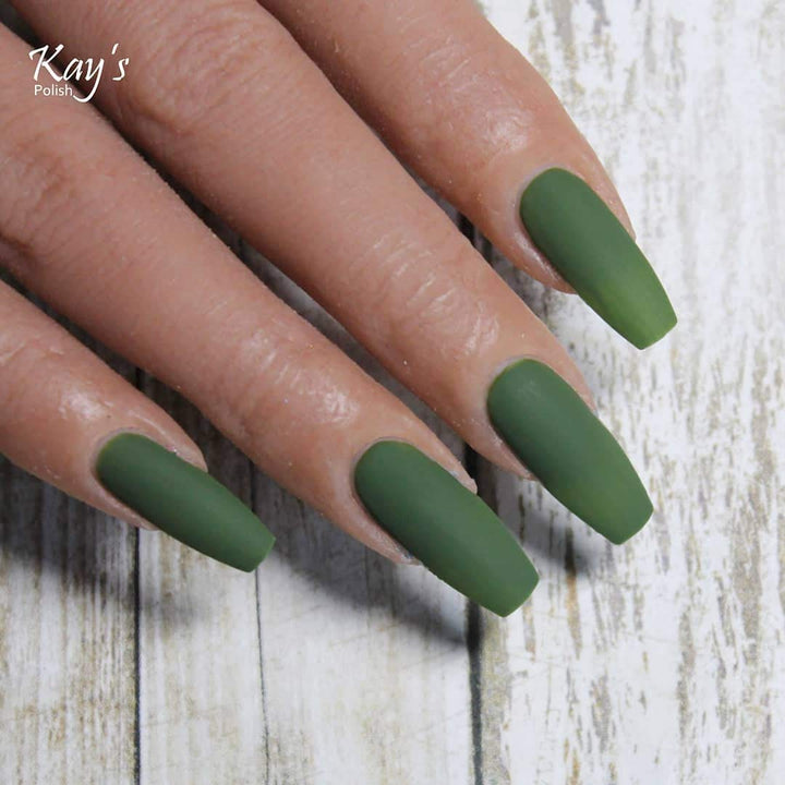 Soak Off UV LED Gel Nail Polish - Kale (073) 10ml