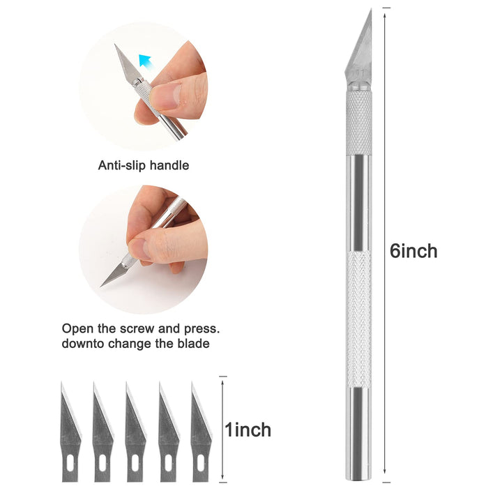 zhuohua Car Window Tint Kit, 10 Pcs Window Film Complete Installation Kit Vinyl Wrap Application Tool Kit Professional Window Tint Tools