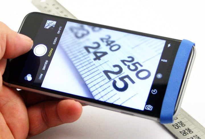 Mobile Macro Lens, 4X Magnification Lens Band, fits Any Mobile Phone, , Low Cost Macro Lens for Your Phone