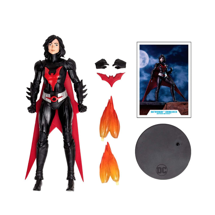 - DC Multiverse Batwoman Unmasked (Batman Beyond) 7 Action Figure with Accessories