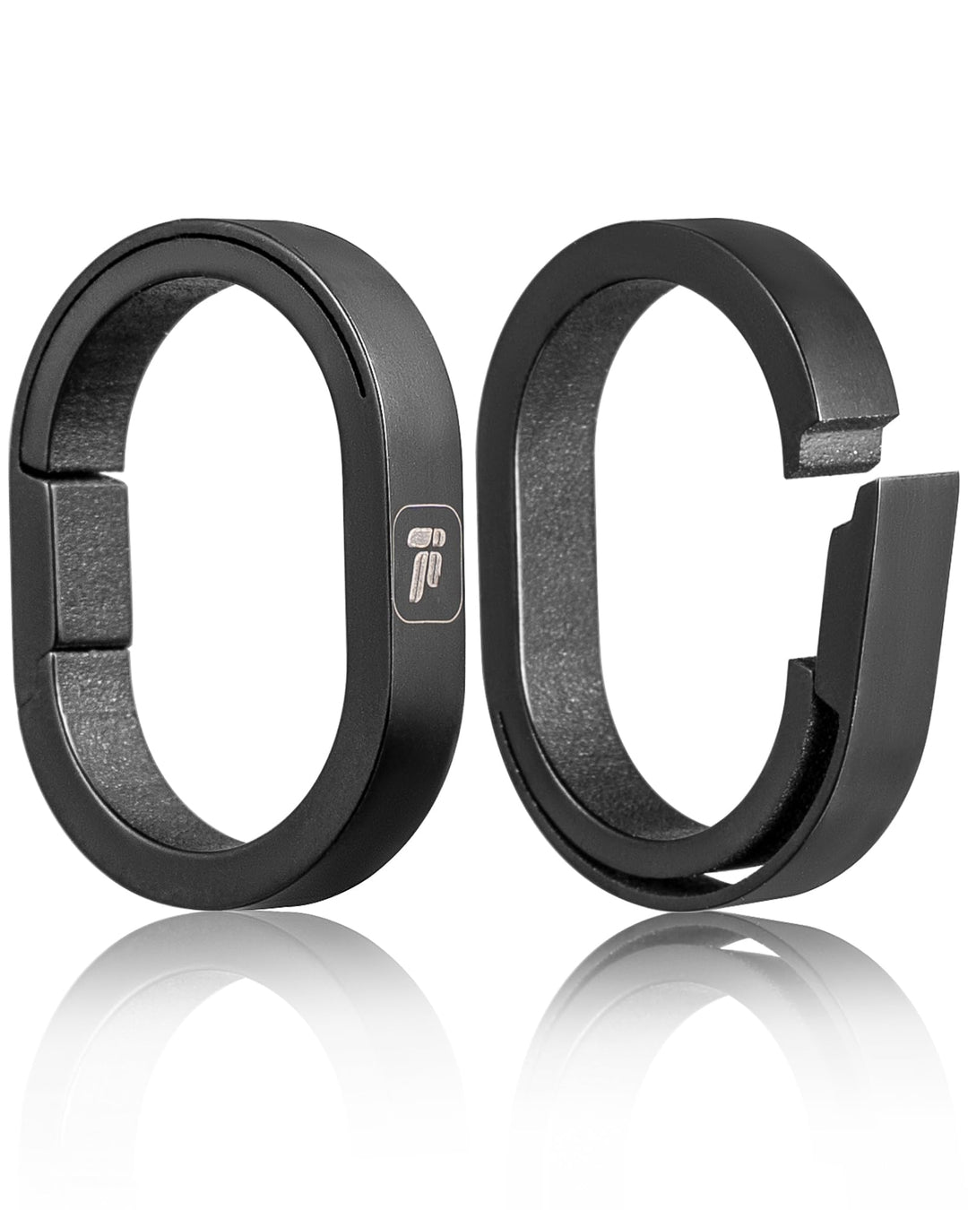 Titanium Small Key Chain Rings, Quick Release Connecting Keychain Mini Carabiner for Keys Wristlet Bag, Jump Ring for Necklace