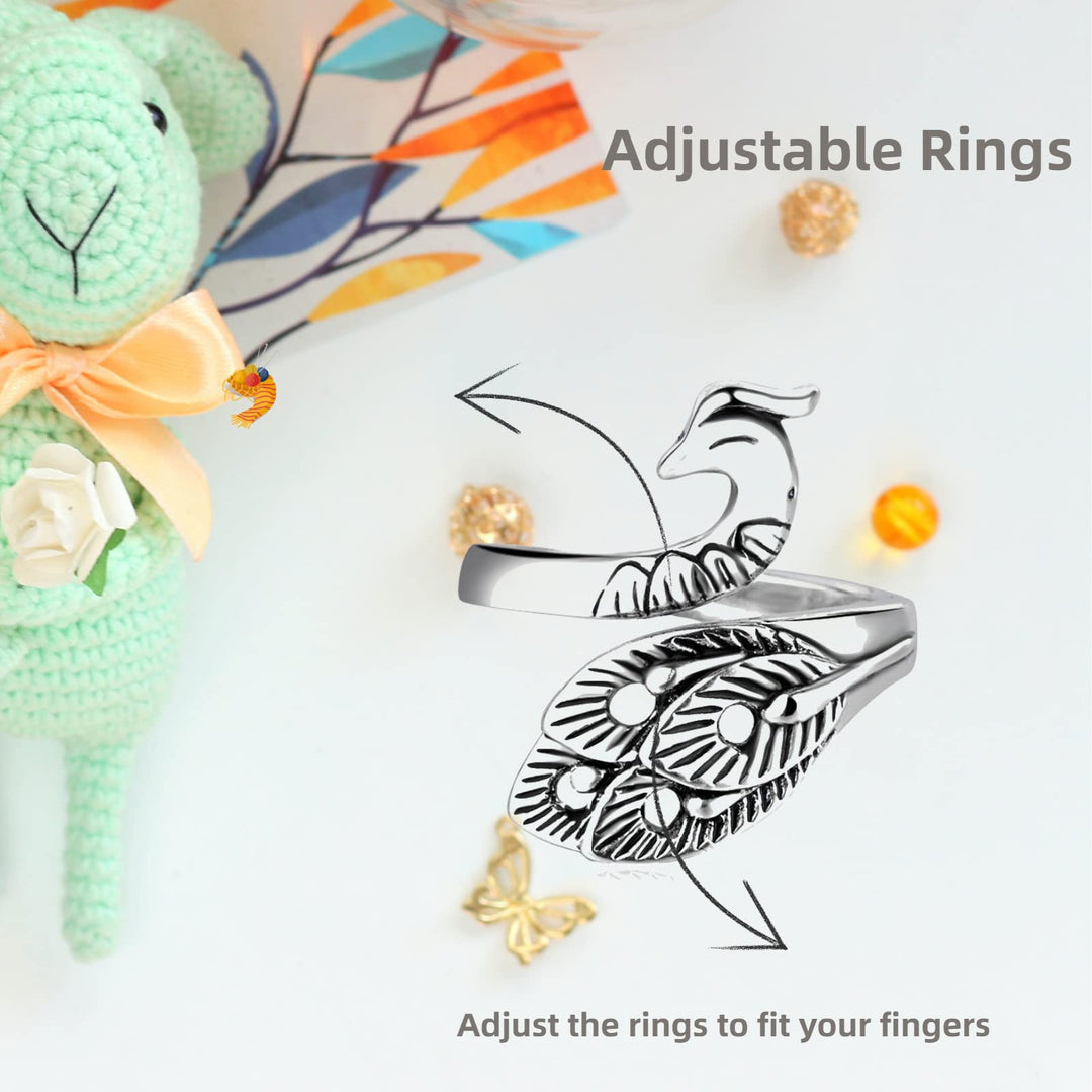 Upgraded 3 PCs Crochet Ring for Finger Yarn Guide, Adjustable Tension Ring for Crocheting, Finger Pain Release and Faster Knitting Make Mom Happy (3 PCS)