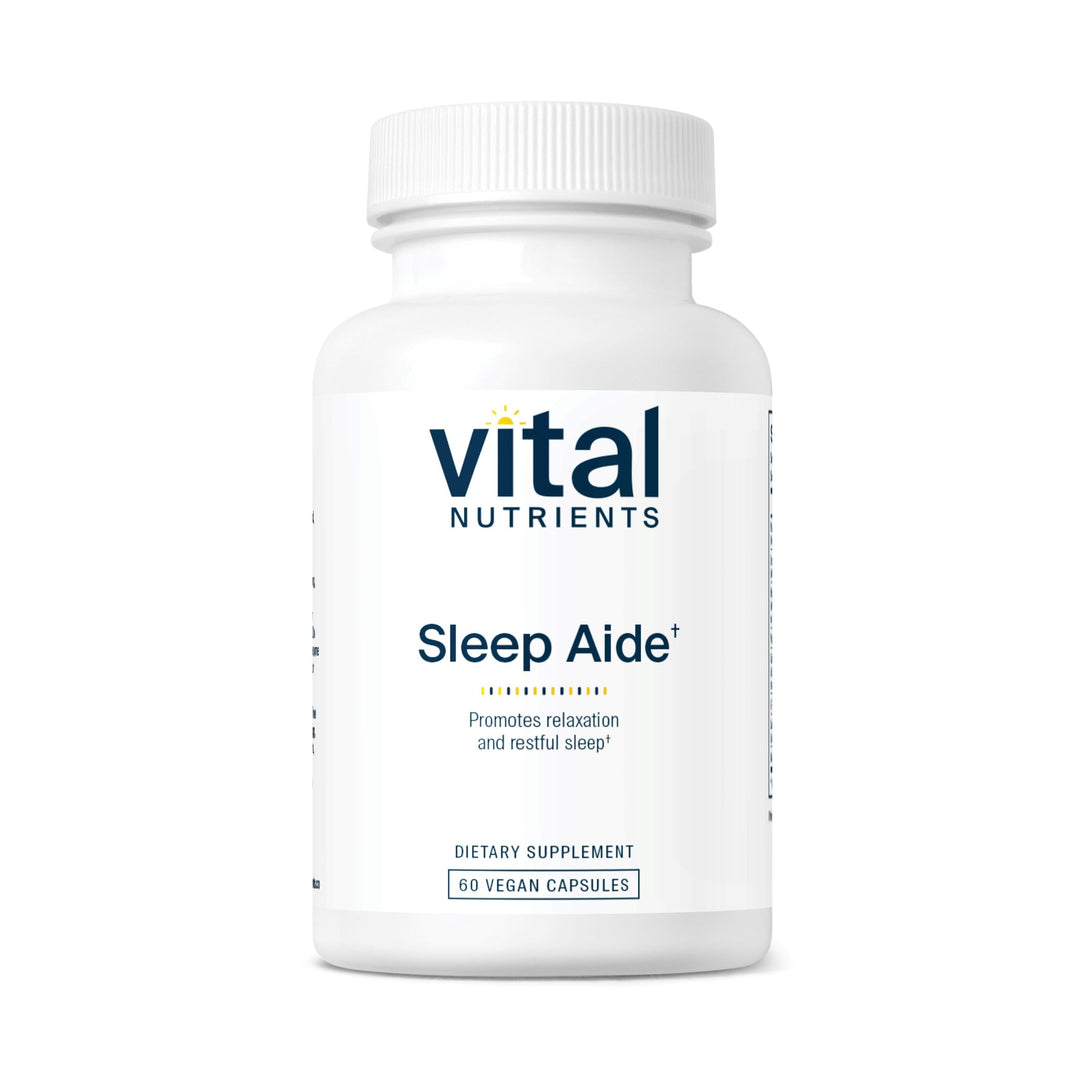 | Vegan Sleep Supplement | Promotes Relaxation and Restful Sleep | Natural for Adults | Soothing Lavender Scent | Gluten, Dairy, Soy Free | 60 Capsules