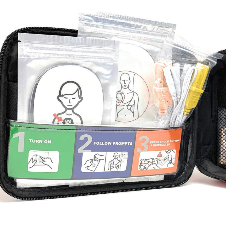 WL120ES10 for Training use only AED Defibrillator Practi-Trainer Essentials Base Model AED Training Kit (1 Pack Kit)