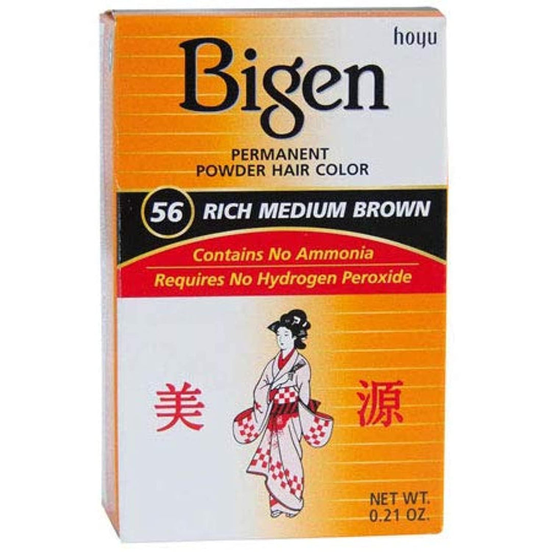 Hair Color Powder #56 Rich Medium Brown - 1 pc,(Hoyu)