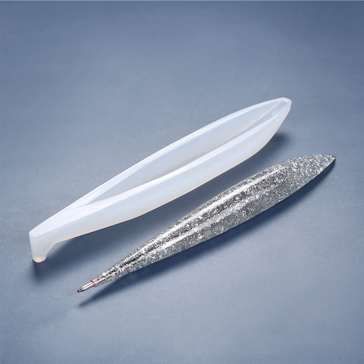17 Pieces Resin Notebook Mold Kit, Include 1Pcs Notebook Cover Resin Casting Molds for A4, 3Pcs Epoxy Resin Pen Molds, 12Pcs Book Rings,1Pcs Tweezer