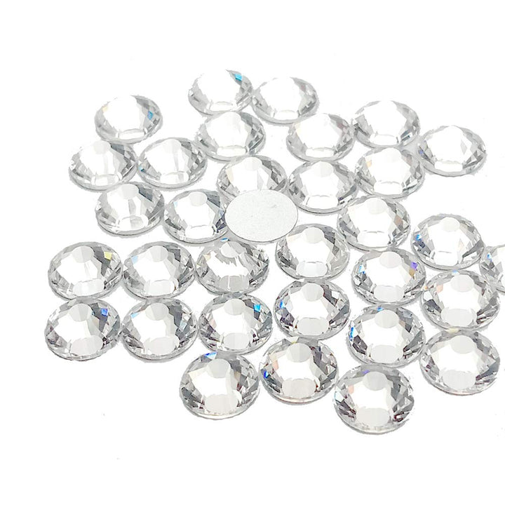 1.8mm Small Crystals Flatback Glass Rhinestones for Nails Craft Shiny No Dull Round Stones Gems Sparkly Diamond SS5 2880pcs