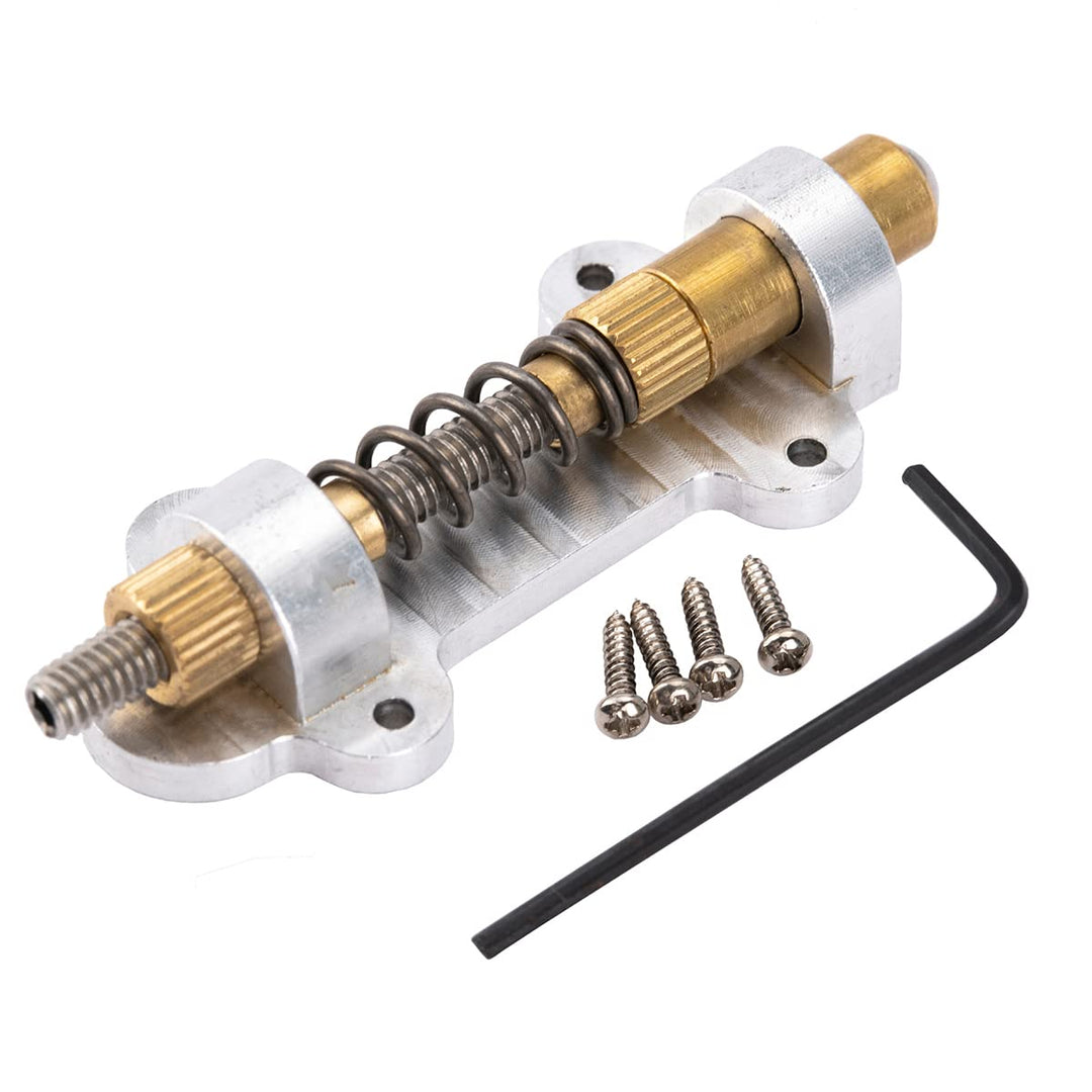 Pro Guitar Brass Tremolo Stopper Stabilizer Tremolo Arming Adjuster Tremsetter Set for Floyd Rose and Other Floating Tremolo Bridge Systems