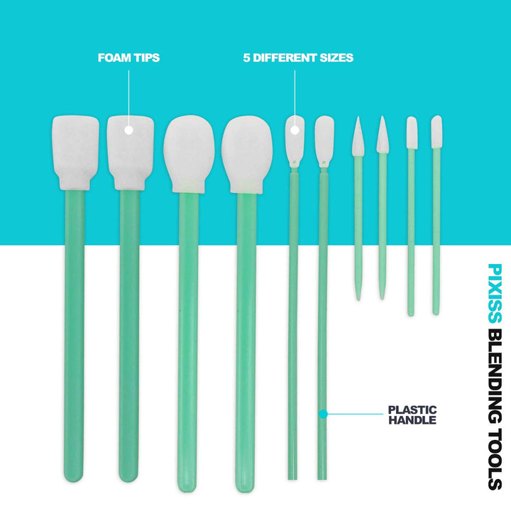 Piñata Alcohol Inks Silver and Rich Gold by Jacquard Bundle and 10x Pixiss Ink Blending Tools