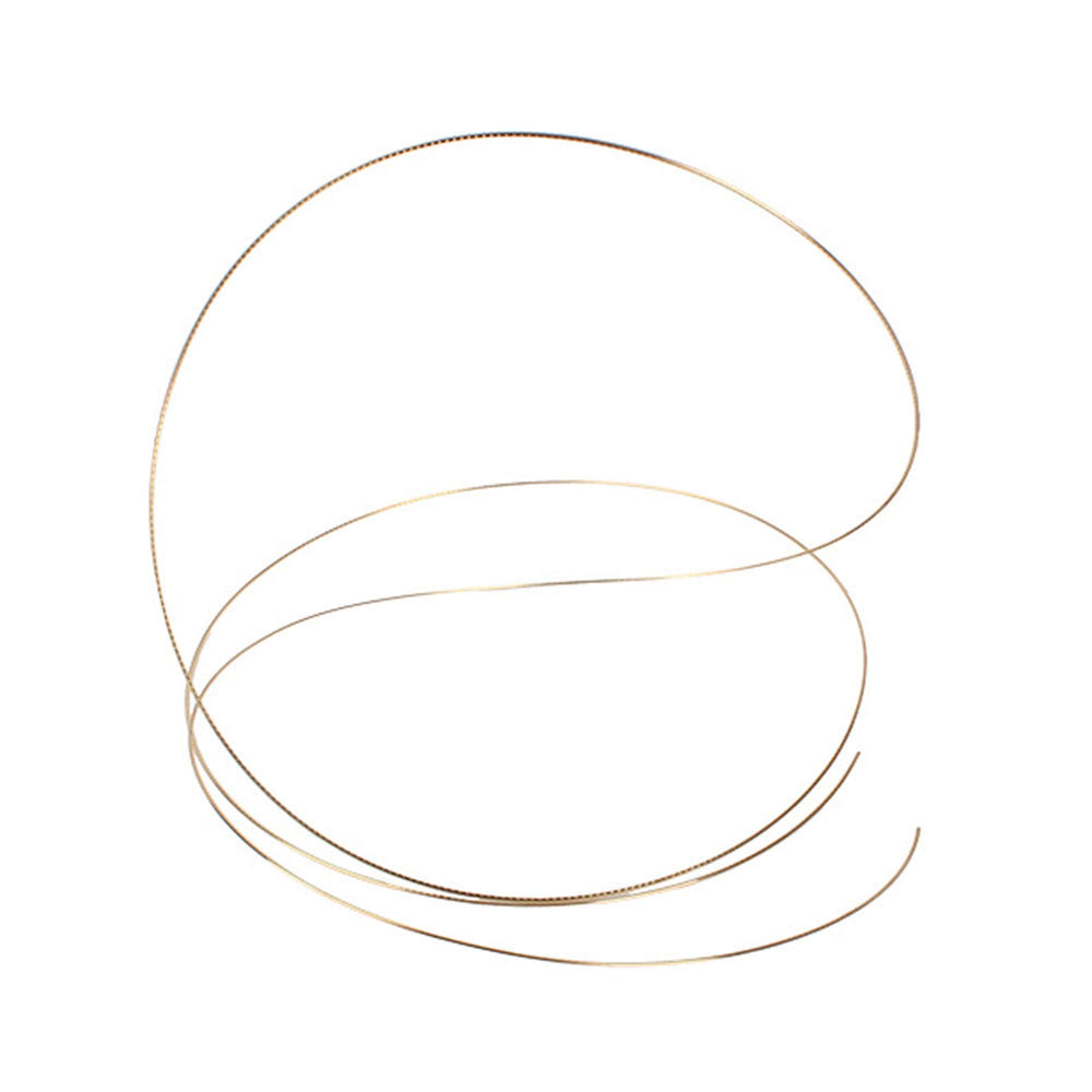 Guitar Fret Wire 1.5mm Brass Material, Electric Guitar Bass Guitar Fingerboard Replacement, 8ft Golden Brass Fretwire For Mandolin Banjo Box Guitar