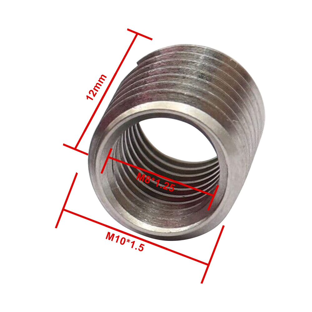 5Pcs Thread Adapters Sleeve Reducing Nut for M10 10mm Male to M8 8mm Female Screw Sleeve Conversion Nut