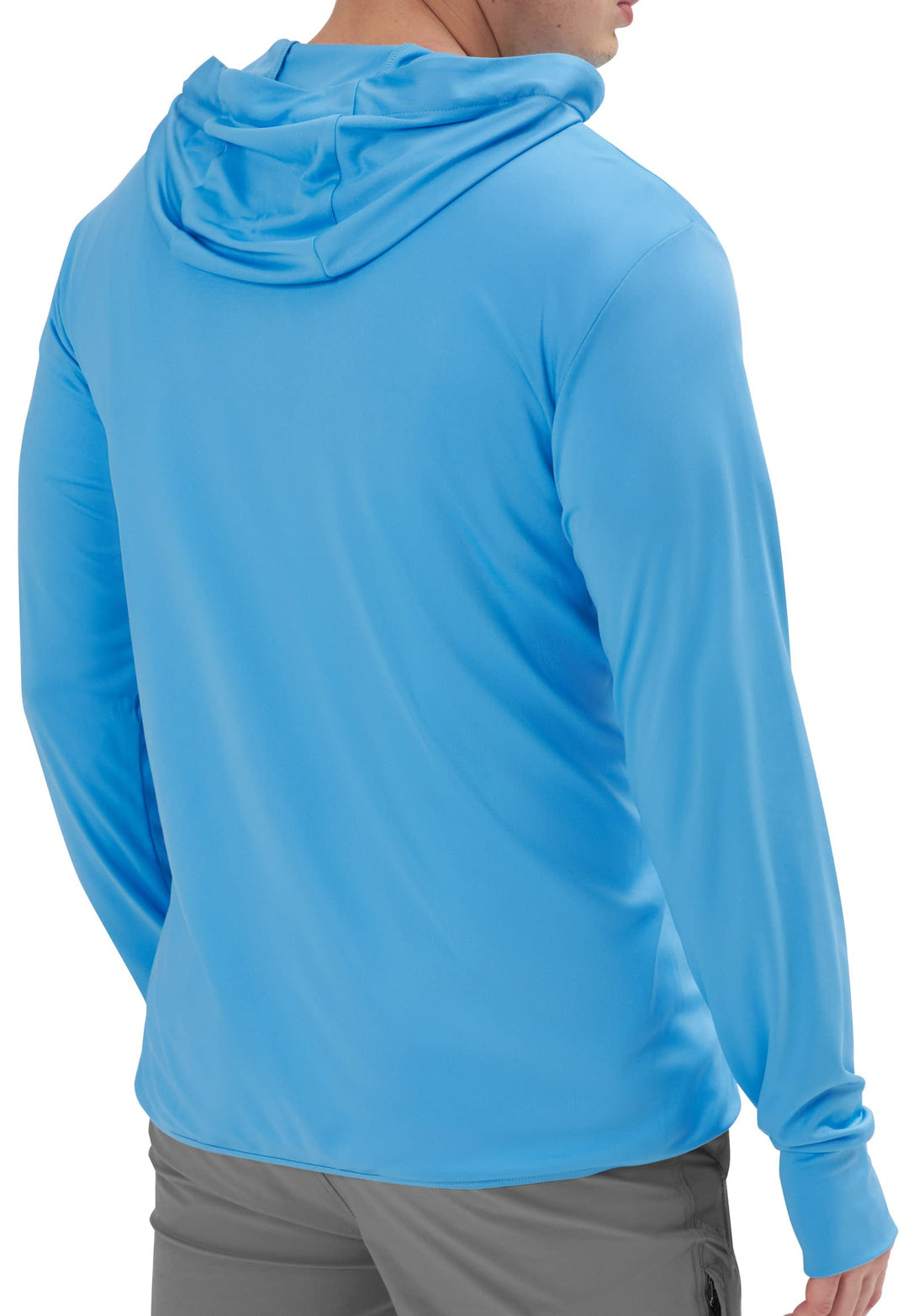 Fishing Shirts for Men UPF 50+ Sun Protection Rash Guard for Men SPF Hoddie Long Sleeve Outdoor Hiking Shirts