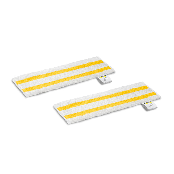 Steam Cleaner Floor Pads, Microfiber - Designed for Karcher SC3 Steam Cleaner Floor Nozzle - for Power Steamers - 2 Pack