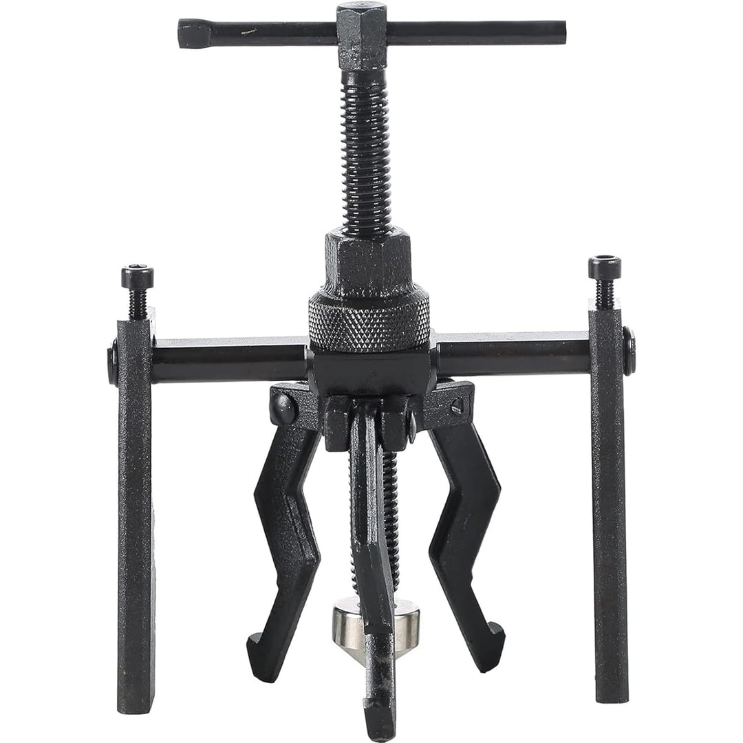 3 Jaw Inner Bearing Puller Set | Blind Bearing Puller Set Bushing Gear Extractor Wheel Bearing Puller Automotive Kit Heavy Duty 3 Jaw Pilot Bearing Puller for Motorcycle, Car, and SUV