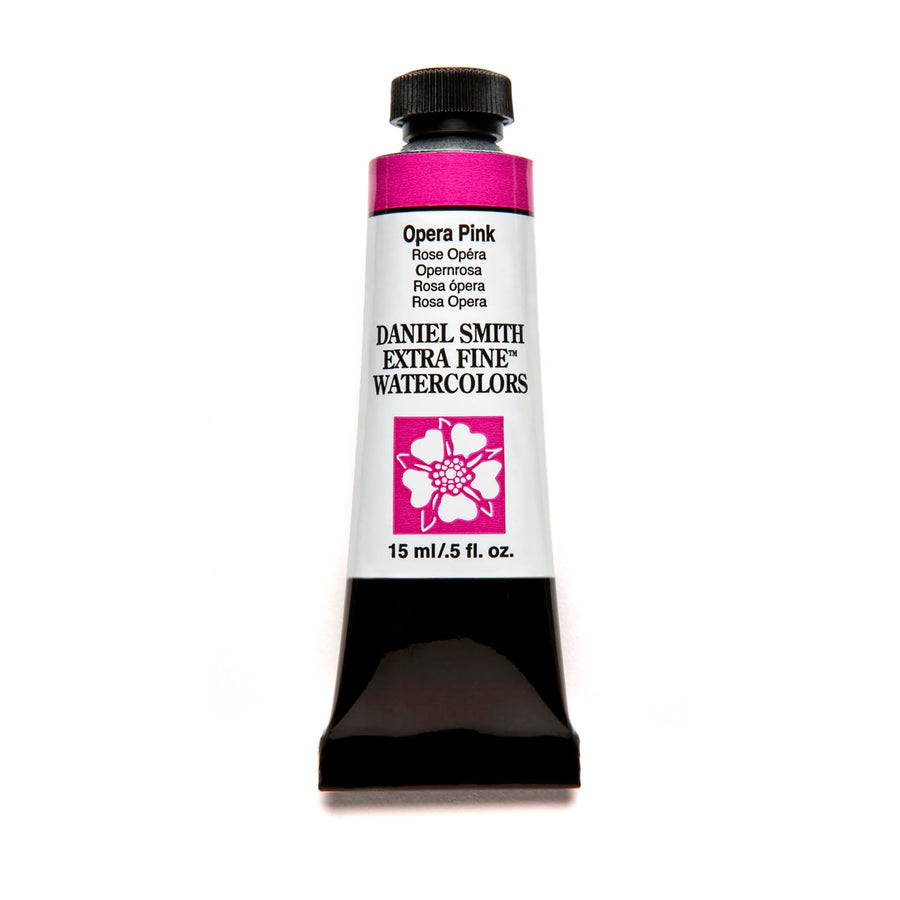 Daniel Smith Extra Fine Watercolor 15ml Paint Tube, Opera-Pink by Daniel Smith