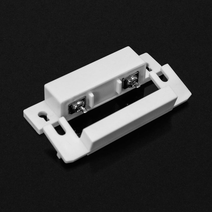 MC-31 Wired Surface-Mounted NC Magnetic Door Window Contact Sensor Alarm Reed Switch, White, Pack of 5 with 20 Screws