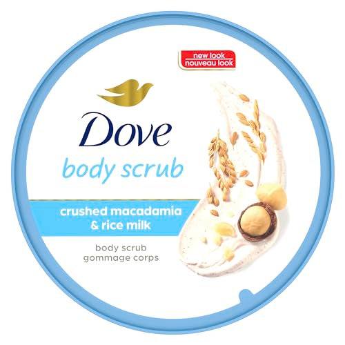 Scrub Macadamia & Rice Milk Reveals Visibly Smoother Skin Body Scrub That Nourishes Skin 10.5 oz