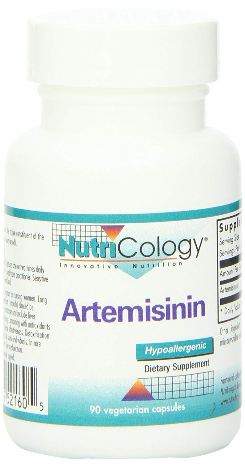 Artemisinin Supplement - GI Tract Support, Pure Qinghaosu from Artemisia annua, Thujone-Free, Vegetarian Capsules - 90 Count