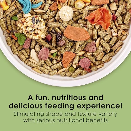 Fiesta Guinea Pig Food, Nutritious and Fun Blend, Supports Dental Health and Digestion, 4.5 pounds