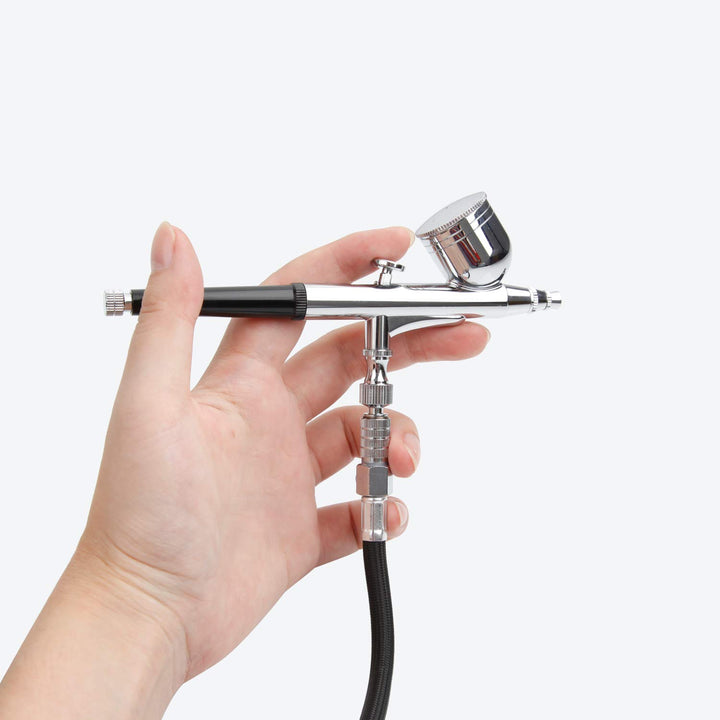 TIMBERTECH Airbrush Hose, Premium 10ft Nylon Braided Airbrush Hose with Airbrush Quick Release Disconnect Coupler, Plug 1/8 BSP Male and Female Hose Connection