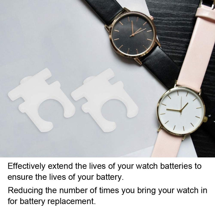 watch stopper, Watches Pause Tool Watches Time Crowns Stopper Wristwatch Time Stop Battery Saver Repairing Tool Accessory (1000Pcs )