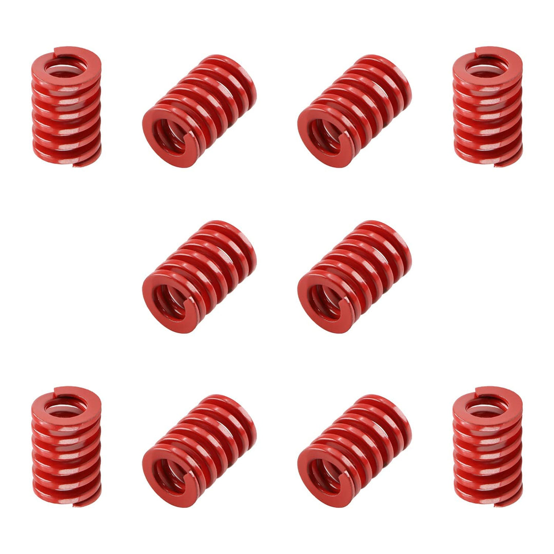 3D Printer Die Spring 14mm OD 20mm Long Load Compression Mould Die Spring for Mechanical Equipment Accessories Red 10PCS