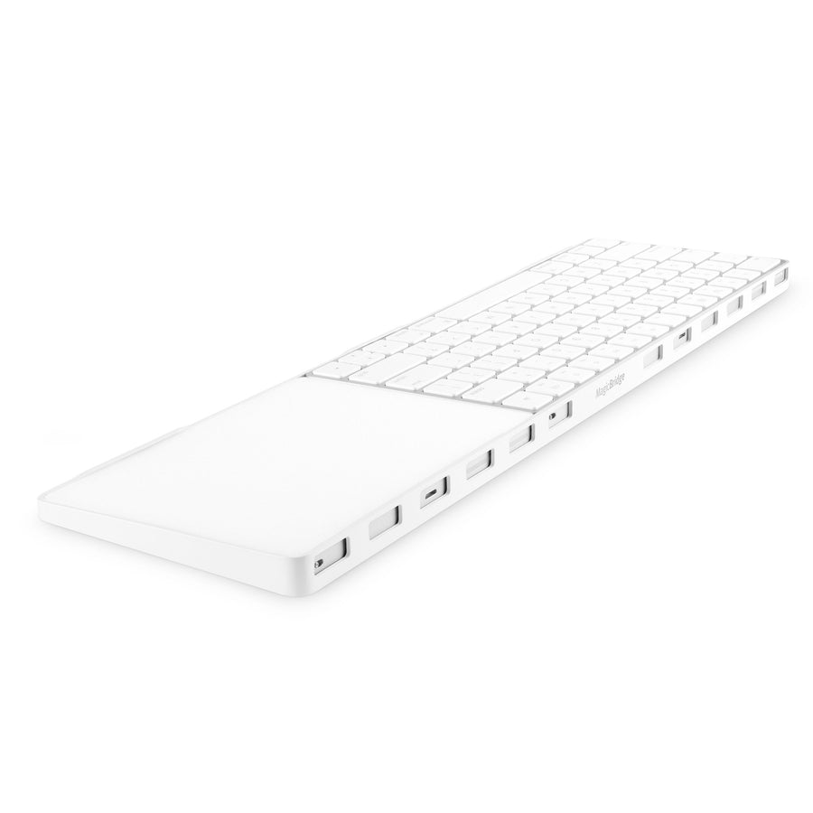 MagicBridge | Connects Apple Magic Trackpad 2 to Apple Magic Keyboard Allowing Them to be one Unit for Desk or Lap use - Trackpad and Keyboard not Included