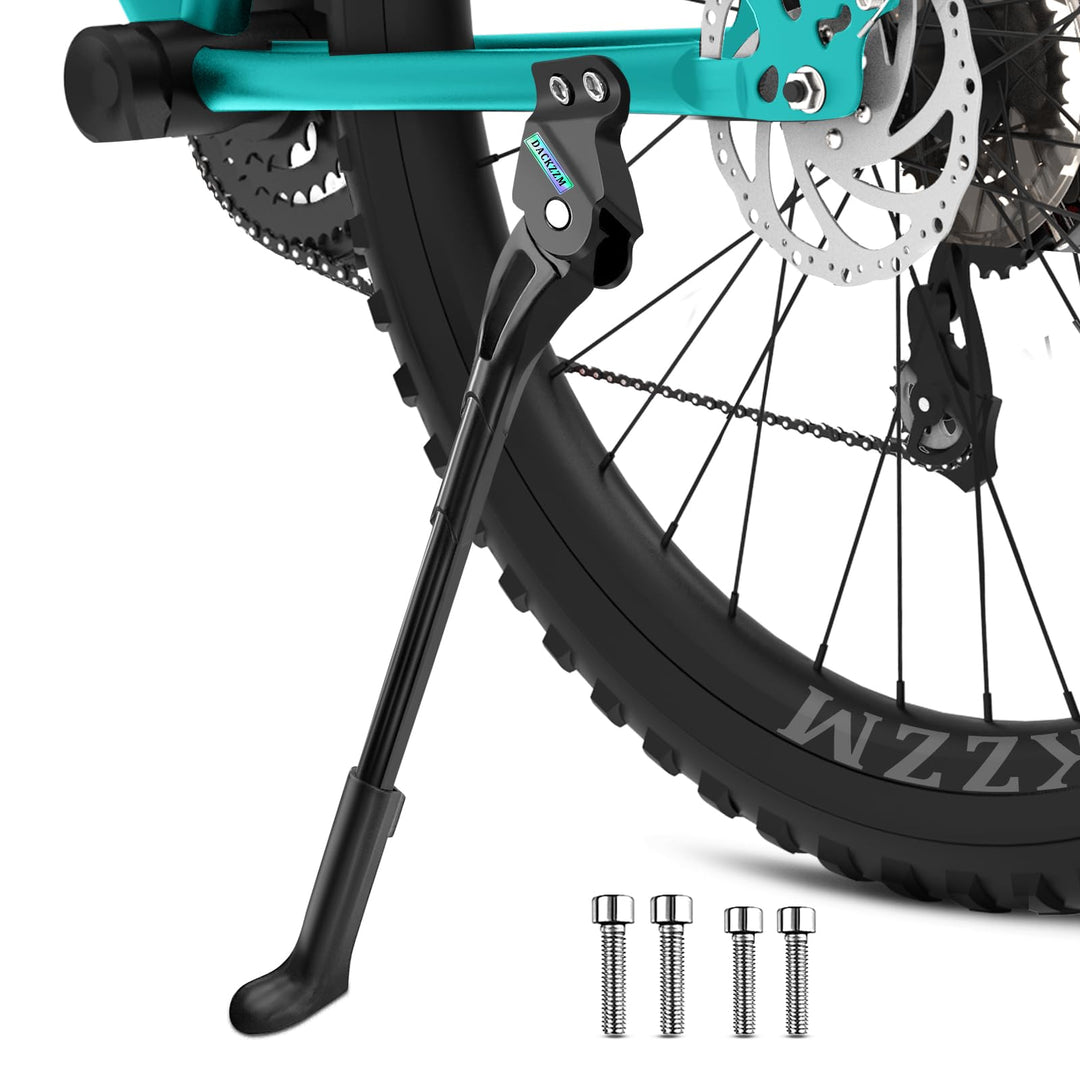 Bike Kickstand, 18mm Bicycle Kickstands for Mountain Bike, Rear Mount Bike Kick Stand Fit 24inch 27.5in Adult Bike, Mountain Bike Kickstand Suit for Road Bike/MTB/BMX/E-Bike ( Hole Spacing 18mm )